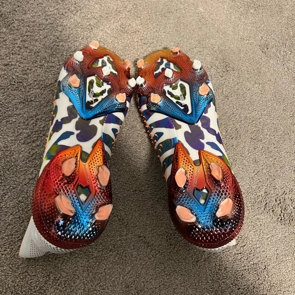 NEVER WORN ADIDAS PREDATOR FREAK+ POGBA DEMON SOCCER CLEATS - SIZE 10 - Picture 6 of 9